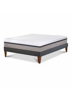 Cama Europea Box Balance 2 Plazas Base Normal
