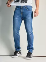 Jeans Básico Color Medio Skinny Fit