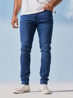 Jeans Cinco Bolsillos Super Skinny 1 Azul Oscuro