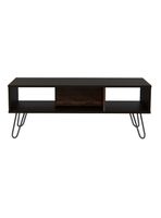 Mesa de Centro Vassel Wengue y Nogal Europeo 40x101.1x45 cm