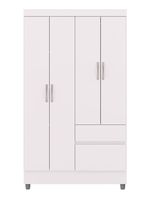 Clóset Americano 4 Puertas + 2 Cajones