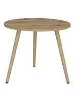 Mesa Lateral Narvik Macadamia 41.5x47.9x47.9 cm