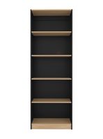 Estante 4 Repisas Home E3 180.6x62.8x29.9 cm Wengue y Fresno