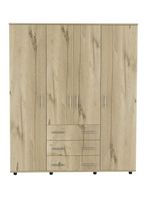 Clóset Fontan Duna Blanco 4 Puertas + 3 Cajones