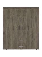 Clóset Bariloche Eco Bellota Blanco 4 Puertas + 2 Cajones