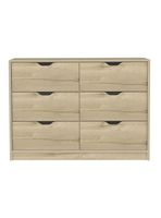 Cómoda Basilea Duna Blanco 4 Cajones