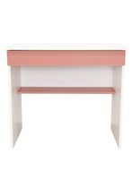 Escritorio 1 Cajon Ohio 73x80x49.8 cm Blanco y Arupo