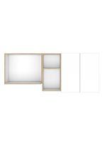 Mueble de Cocina Mural Corinto 62x150x34.5 cm Macadamia