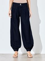 Jeans Bombacho Pretina Dos Botones