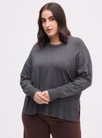 Sweater con Aplicación de Strass