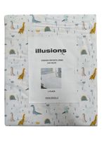 Sábana 1 Plaza 144 Hilos Dino