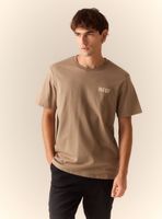 Polera Santa Monica California Print