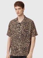 Camisa Leopardo Lino