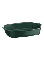 Ultime Fuente Horno Verde Cerámica Oscuro 36.5x23.5 cm