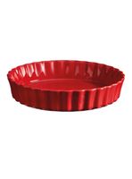 Molde Redondo Alto Rojo Cerámica  0.24 cm