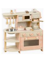 Juguete Mini Hogar Cocina Cafetera Emily Rosada