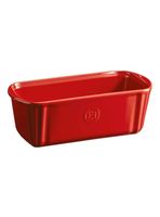 Douceurs Molde Puding Rojo Cerámica 23.5x10.5 cm