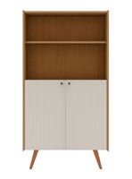 Estante Living 2 Puertas Café 80x157x36 cm