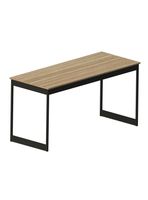 Escritorio Patas Metálicas Café 150 cm