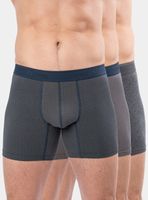 Tripack Bóxer Medio Algodón