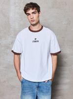 Polera Boxy Piping Colab Studio 95