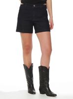 Short Denim Tiro Alto Pretina 1 Botón Bolsillo Argentino