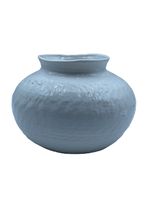 Jarrón Blanco Cerámica 23x23x15 cm