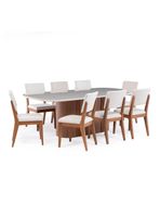 Juego de Comedor Kalina 2.2 + 8 Sillas Ella