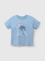 Polera Estampado Palmera California