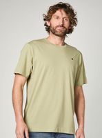 Polera Manga Corta Logo Bordado Frontal