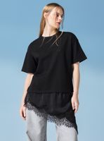 Polera Detalle Lencero Asimétrico