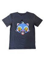 Polera Estampado Demonio Kpop de Algodón