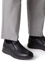 Zapato Casuala Slip On Calculta36062 Cuero Hombre