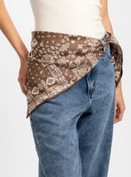 Pañuelo Paisley Café