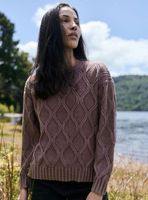 Sweater Trino Orgánico Rosado