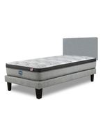 Cama Europea Dreamer Plus 1.5 Plazas Base Normal con Respaldo