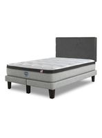 Cama Europea Dreamer Plus 2 Plazas Base Dividida + Respaldo