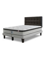 Cama Europea Dreamer Plus 2 Plazas Urbmg Base Dividida + Respaldo