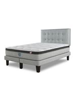 Cama Europea Dreamer Plus 2 Plazas Urbpl Base Dividida + Respaldo