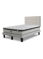 Cama Europea Dreamer Plus 2 Plazas Urbbar Base Dividida + Respaldo