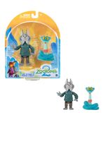 Set 2 Figuras de Acción Gary De'Snake y Pawbert Zootopia