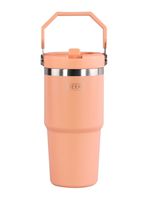 Botella Insulada con Mango Acero Inoxidable 590 ml Coral