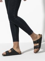 Sandalia Arizona Big Buckle Cuero Mujer