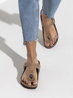 Sandalia Cuero Gizeh Mujer