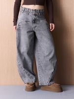 Jeans Custom Fit de Tiro Medio