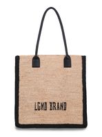 Bolso de Playa Raffia Brand Tote Bag