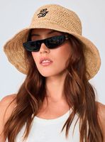 Sombrero Raffia Bucket LB