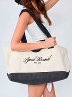 Cartera New Canvas Tote Bag Duo Black