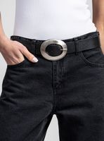 Cinturón Cuero Negro