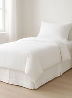 Faldón Básico Liso Blanco 220 Hilos Súper King